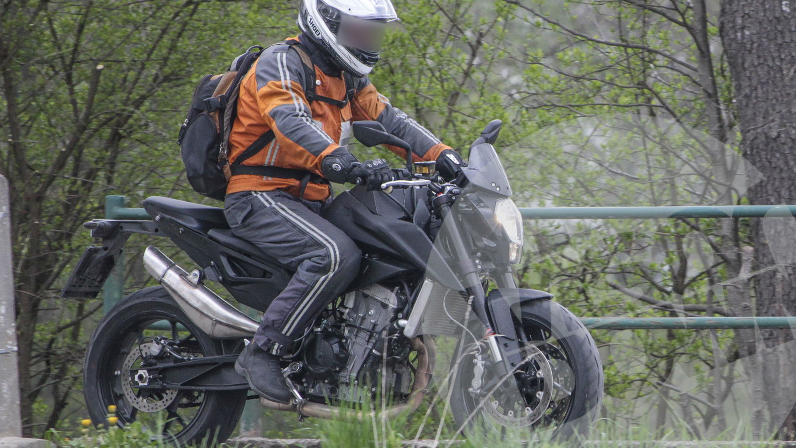 New KTM Duke 800 spied